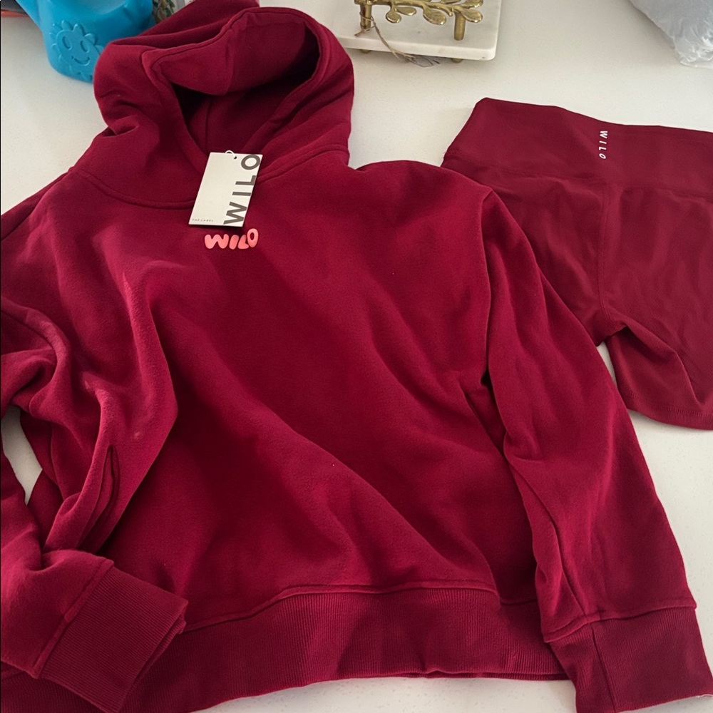 Wilo The Label Hoodie and Shorts Set